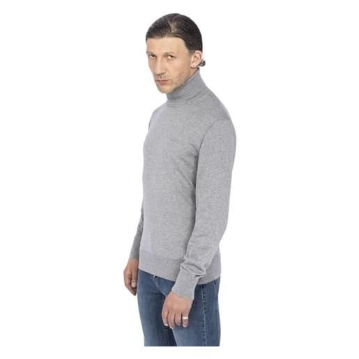 Schott NYC plbeal4 maglione pullover, h grey, medium uomo