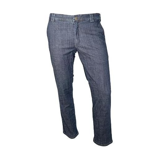 MEYER jeans pantalone uomo modello roma in denim termico foderato internamente 2-392317 taglia w 40 l 32