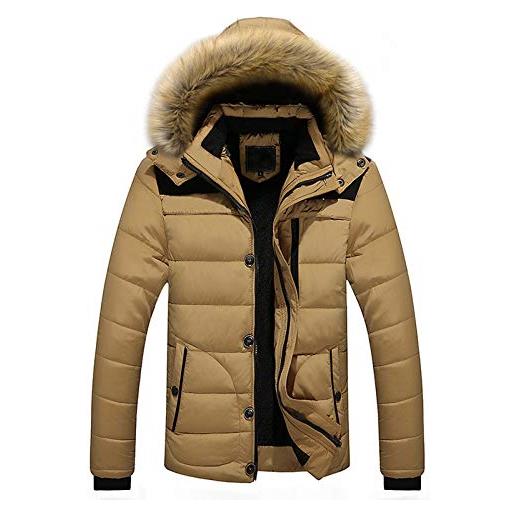 Kobilee giacca leggera uomo ripiegabile taglie forti piumino mezza stagione caldo antivento giacca invernale leggero elegante giubbotto invernale imbottito trapuntato giubbino 100 grammi