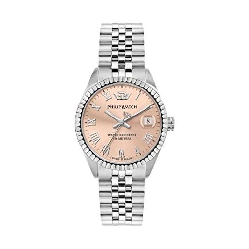 Philip Watch caribe orologio donna, tempo e data, 35mm