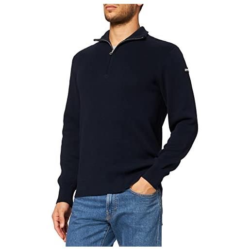 Schott NYC plkern3 maglione, heather anthracite, l uomo