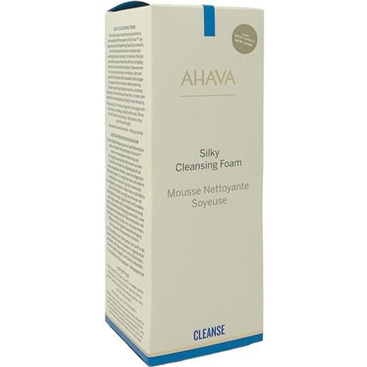 Ahava silky cleansing foam schiuma detergente viso, 200ml