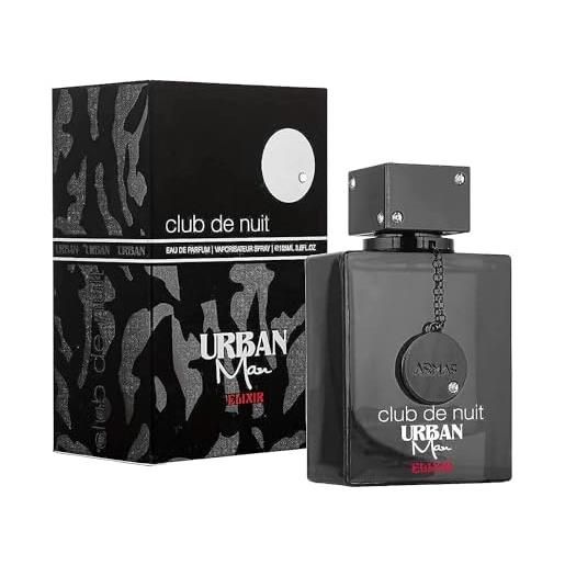 Armaf club de nuit urban man elixir eau de parfum 105ml spray