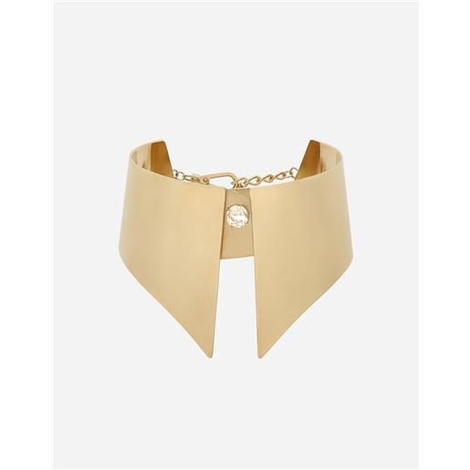 Dolce & Gabbana collana colletto camicia rigido in metallo