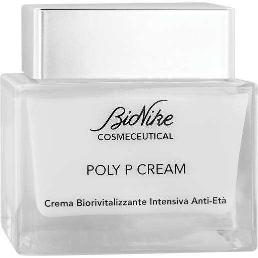 I.C.I.M. (BIONIKE) INTERNATION bionike cosmeceutical poly p cream crema biorivitalizzante intensiva anti-eta' 50 ml