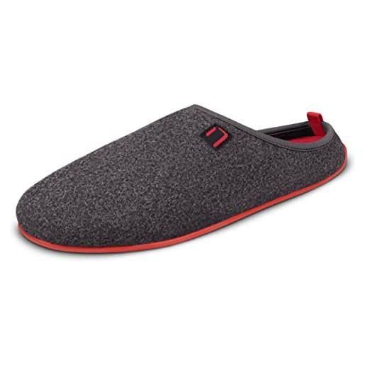 Nanga wool slipper, ciabatte unisex-adulto, colore: rosso, 37 eu