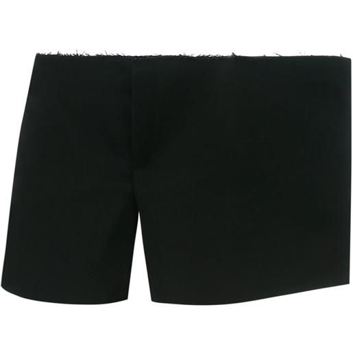 JW Anderson shorts con pannello laterale - nero