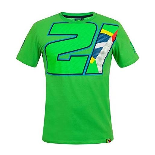 Valentino Rossi morbidelli t-shirt morbidelli 21, uomo, s, verde