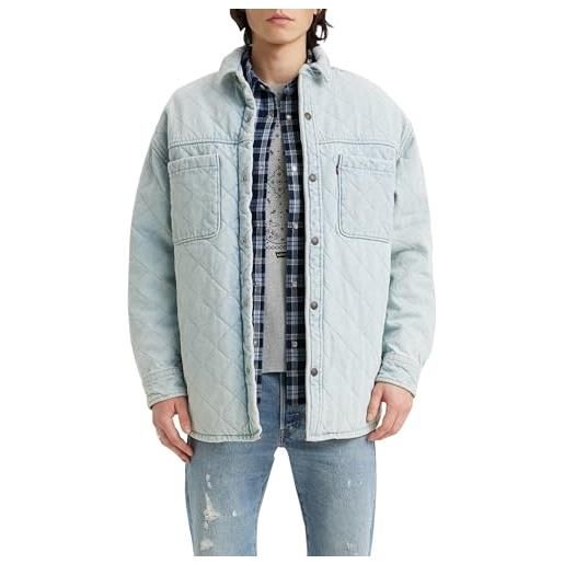 Levi's ingleside overshirt, camicia uomo, badu stonewash, m