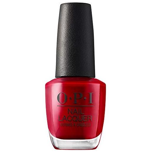 OPI nail lacquer | smalto per unghie, red hot rio | rosso, 15ml