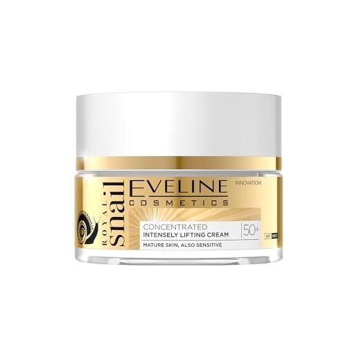 Eveline Cosmetics, royal snail strong lifting day. Night cream 50+ 50 ml