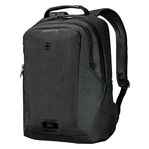 WENGER mx eco professional, 16 laptop backpack with 10 tabletpocket, charcoal