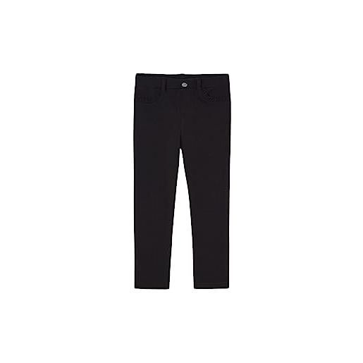 Mayoral pantalone felpa basico per bambine e ragazze nero 3 anni (98cm)