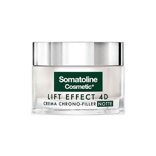 Somatoline cosmetic lift effect 4d crema chrono filler notte antirughe 50 ml