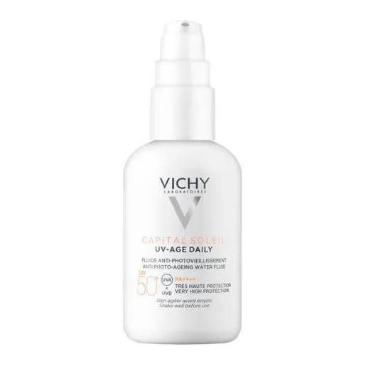 Vichy capital soleil uv-age daily spf50+ fluido anti fotoinvecchiamento 40 ml