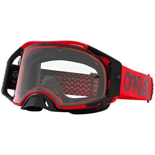 Oakley airbrake mx goggles rosso clear/cat0