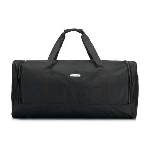 WITTCHEN borsa da viaggio collezione office pratica e multifunzionale, nero, große tasche, borsa grande