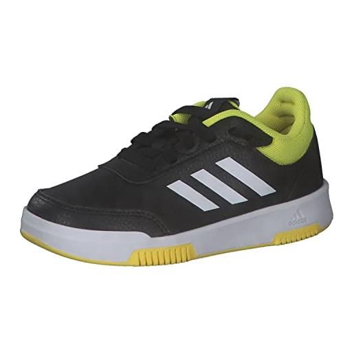 adidas tensaur sport 2.0 k, sneaker, multicolore (core black/ftwr white/team real magenta), 38 2/3 eu