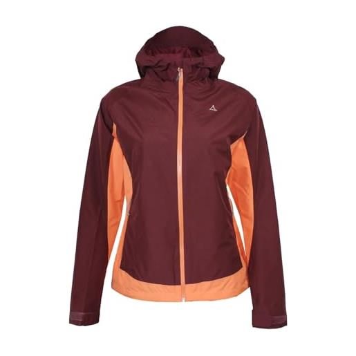 Schöffel wamberg l, giacca antipioggia donna, blazer blu marine, 44