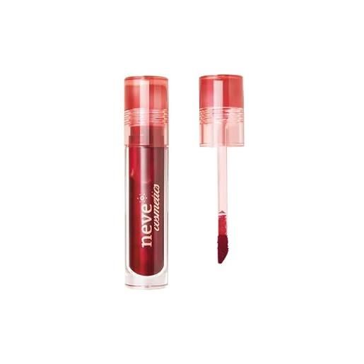 Neve Cosmetics tinta labbra ruby juice, leggera come acqua resistente come inchiostro | tomato