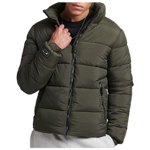 Superdry non hooded sports puffer, giacca, 