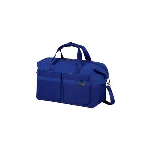 Samsonite airea - borsa da viaggio, 45 cm, 36 l, colore: blu (nautical blue), blu (blu nautico), reisetasche (45 cm - 36 l), borsa da viaggio