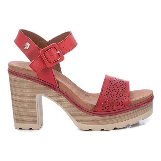 Carmela 68635 sandali da donna rosso, 40 eu (6 unità), tacco