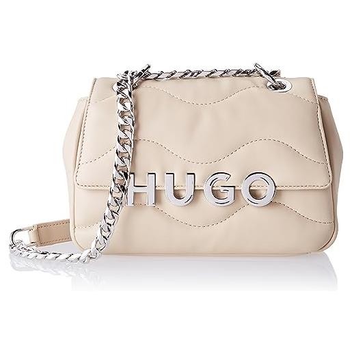 HUGO lizzie sm sh. Bag donna shoulder bag, dark beige258