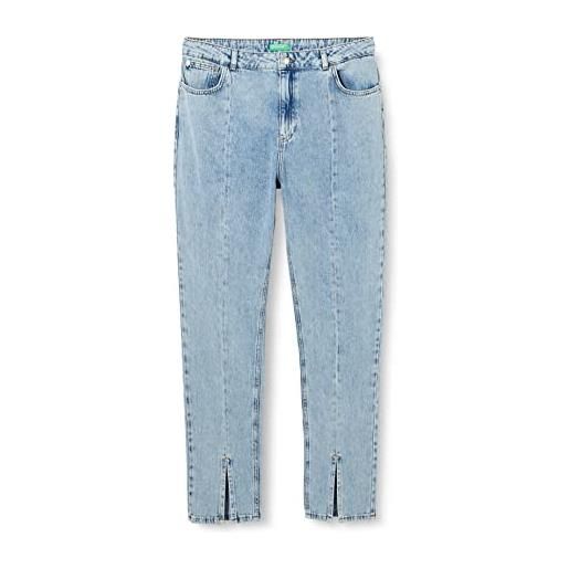 United Colors of Benetton pantalone 43ezde012 jeans, azzurro denim 902, 33 donna