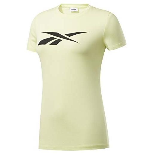 Reebok te vector tee, maglietta donna, flublu, xxs