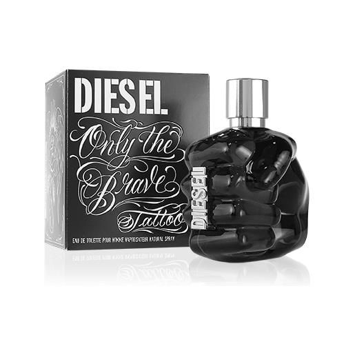 Diesel only the brave tattoo eau de toilett da uomo 125 ml