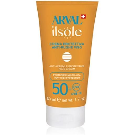 ARVAL il sole - crema protettiva antirughe viso - spf50+ 50 ml