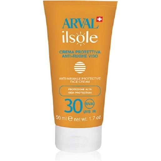 ARVAL il sole - crema protettiva antirughe viso - spf30 50 ml