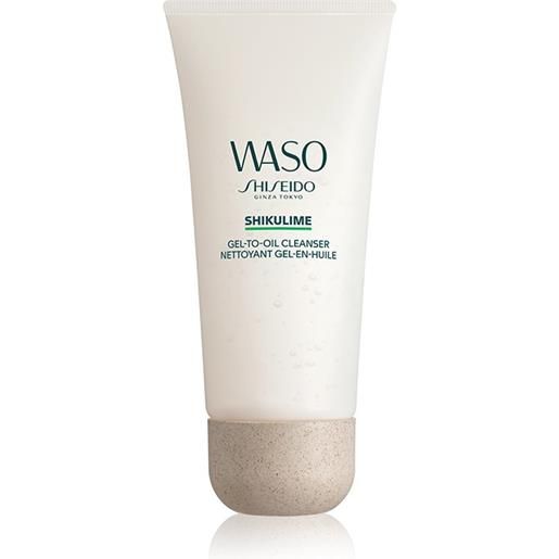 SHISEIDO waso - gel-to-oil cleanser 125 ml