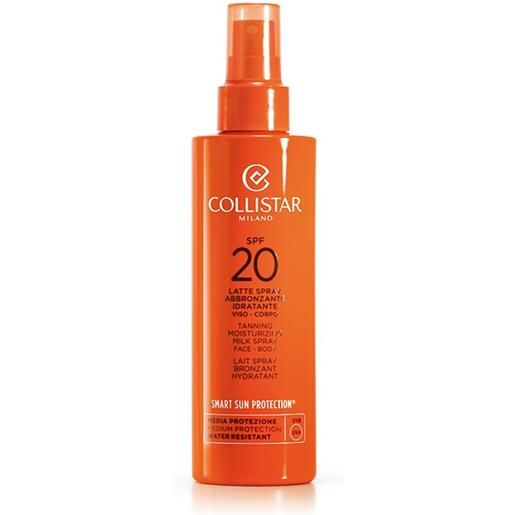 COLLISTAR speciale abbronzatura perfetta - latte spray abbronzante idratante - spf20 200 ml