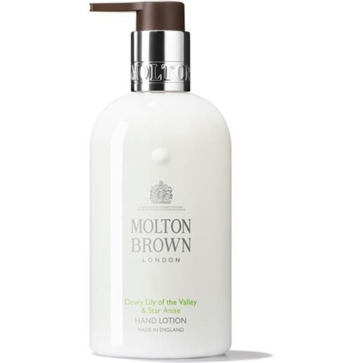MOLTON BROWN dewy lily of the valley & star anise - lozione mani 300 ml