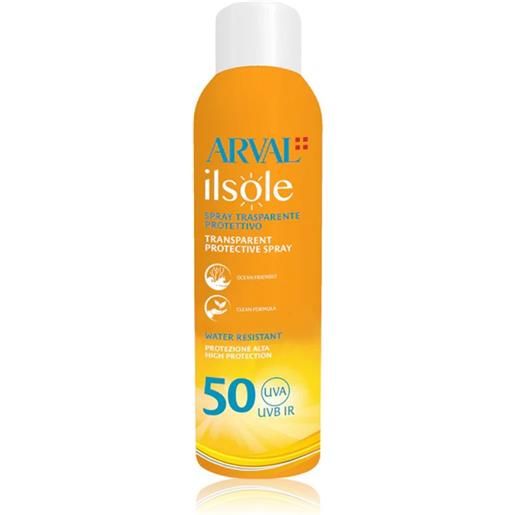 ARVAL ilsole - spray trasparente protettivo - spf50 200 ml