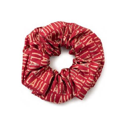 ALVIERO MARTINI PRIMA CLASSE accessori - elastico per capelli piccolo raso stampa rosso geo rosso geo