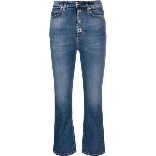 PINKO jeans slim crop - blu