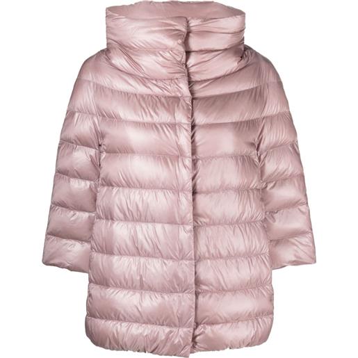 Herno giacca a mantella aminita - rosa