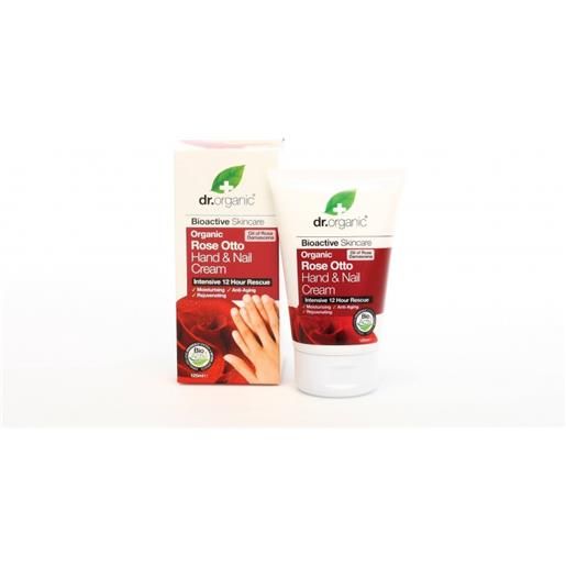 Dr. Organic optima naturals dr organic rose otto rosa hand nail cream crema mani 125 ml