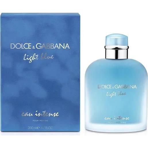 DOLCE&GABBANA d&g light blue eau intense edp 200ml
