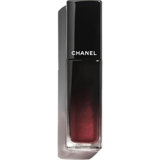 CHANEL rouge allure laque - il rossetto fluido brillante tenuta estrema fancy prune 91