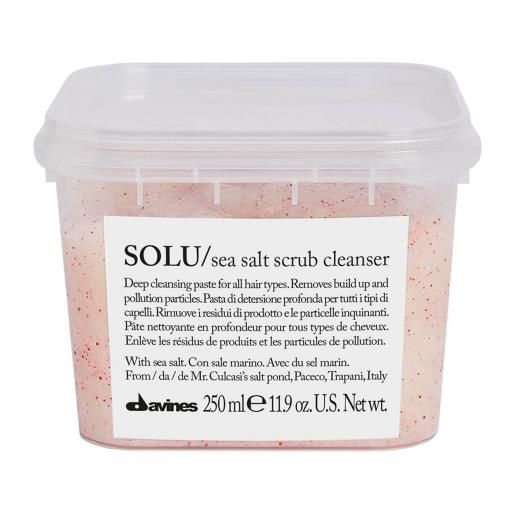 Davines essential haircare solu sea salt scrub cleanser al sale marino 250 ml