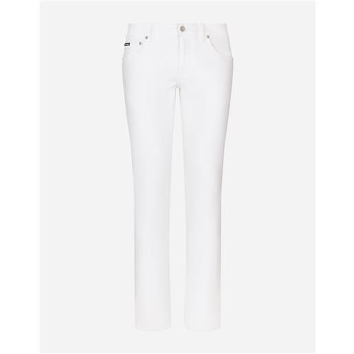 Dolce & Gabbana jeans skinny stretch bianco