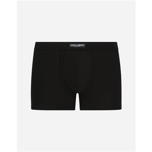 Dolce & Gabbana two-way stretch jersey boxers with logo label