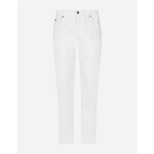 Dolce & Gabbana jeans regular stretch bianco