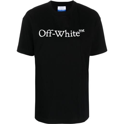 Off-White t-shirt bookish con stampa - nero
