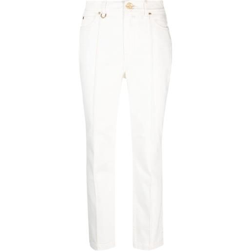 ZIMMERMANN jeans crop matchmaker capri - bianco