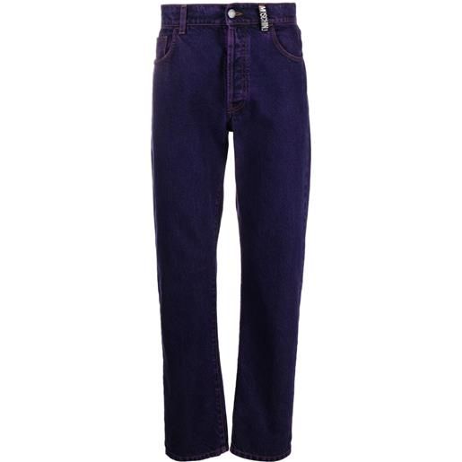 Moschino jeans affusolati - viola